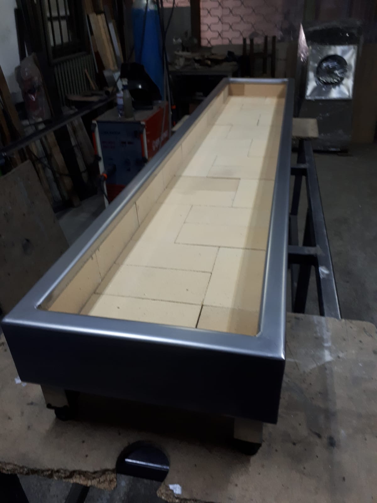 Mangal davlumbazsız 2 metre